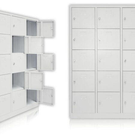 Cabinet de metal cu 15 uși OMD04ED-1143
